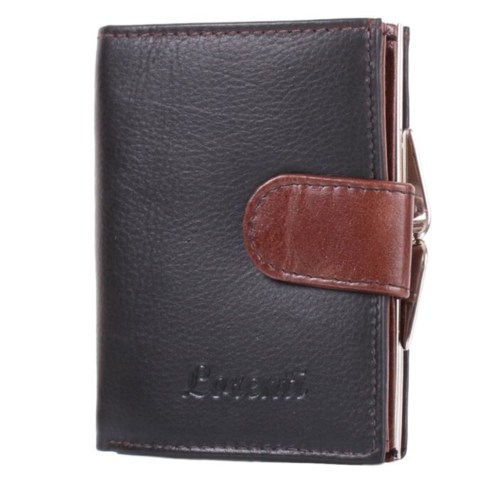 Кошелек женский кожаный LORENTI (ЛОРЕНТИ) DNKLT-01-BCF-brown