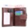 Кошелек женский кожаный LORENTI (ЛОРЕНТИ) DNKLT-01-BCF-brown