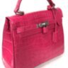 Сумка из кожи крокодила (BCM 723 Pink)