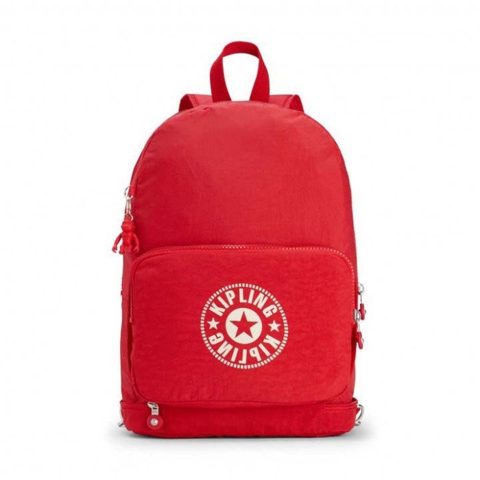 Рюкзак Kipling Classic Niman Fold KI2636_49W Красный (Бельгия)