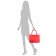 Женская кожаная сумка LASKARA (ЛАСКАРА) LK-DB275-red