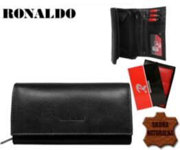Кошелёк женский RONALDO (RD-10-CFL BLACK) 