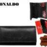 Кошелёк женский RONALDO (RD-10-CFL BLACK) 