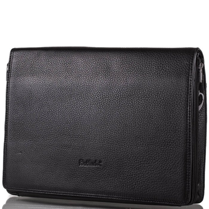Мужская кожаная сумка-почтальонка с отделением для ноутбука 11,6-12' ROCKFELD (РОКФЕЛД) DS20-020658