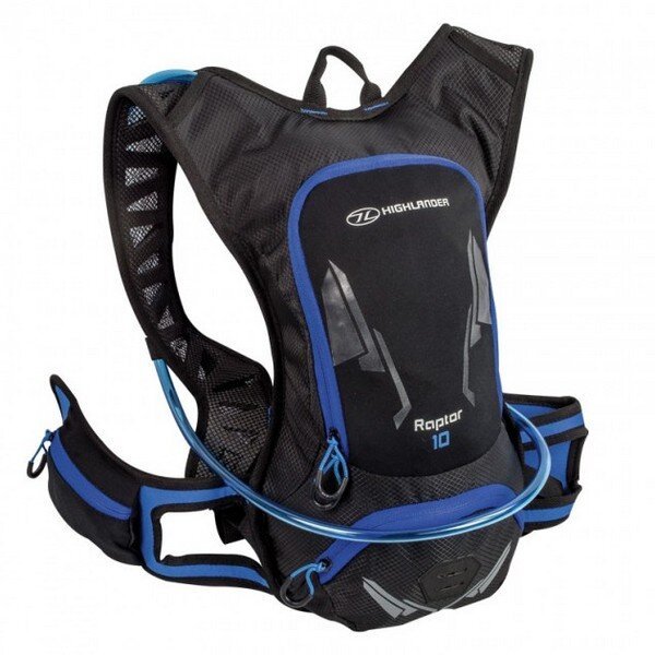 Рюкзак спортивный Highlander Raptor Hydration Pack 10 Black/Blue
