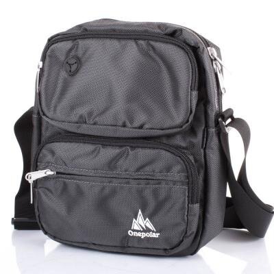Мужская спортивная сумка ONEPOLAR (ВАНПОЛАР) W5630-grey
