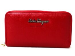 Женский кошелек на молнии (SF18-025 red)