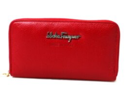 Женский кошелек на молнии (SF18-025 red)