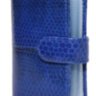 Визитница из кожи змеи (SNCH 18-1 Dark blue)