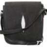Сумка из кожи ската (STCM 35 Black)(под заказ 10-12 дней)   