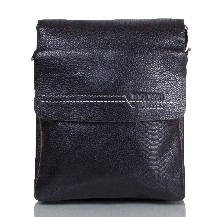 Мужская кожаная борсетка TOFIONNO (ТОФИОННО) TU6208P-2-black