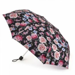 Зонт женский Fulton Minilite-2 L354 Sketched Bouquet (Цветочный эскиз)
