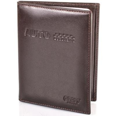 Мужская кожаная обложка для водительских документов GRASS (ГРАСС) SHI555-4