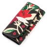 Кошелек женскийй STINGRAY LEATHER 18034 из натуральной кожи морского ската Черный
