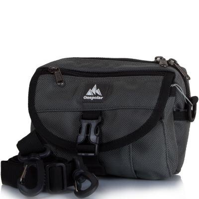 Мужская спортивная сумка ONEPOLAR (ВАНПОЛАР) W3172-grey