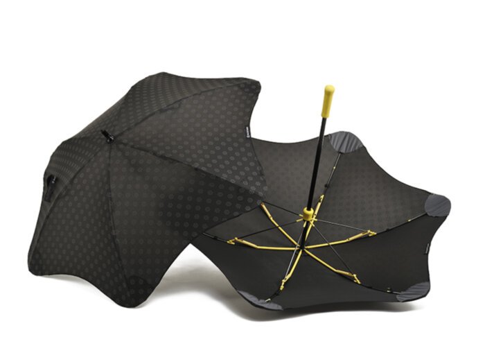 Противоштормовой зонт-трость женский механический BLUNT (БЛАНТ) Bl-mini-plus-yellow