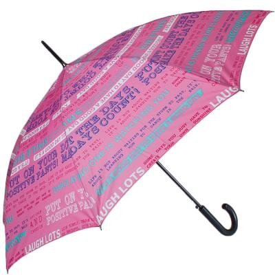Зонт-трость женский полуавтомат HAPPY RAIN (ХЕППИ РЭЙН) U41089-3