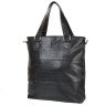 Женская кожаная сумка LASKARA (ЛАСКАРА) LK-DD214-croco-black