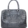 Сумка из кожи крокодила (BCM221Grey)